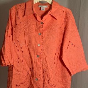 Button down short sleeve medium